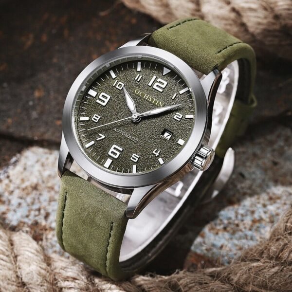 Ochstin Field Mostrador Verde Fosco, Estilo Militar