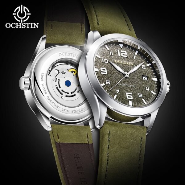 Ochstin Field Mostrador Verde Fosco, Estilo Militar - Imagem 2