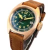 TANDORIO Bronze/Aço Flieger - Estilo e Robustez para Aventureiros!