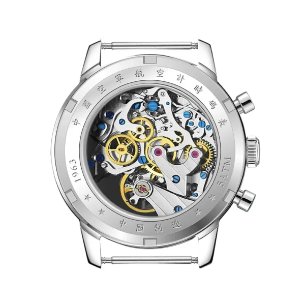 Tophill 1963 Chronograph – O Relógio Piloto Icônico com Movimento Seagull ST1901! - Imagem 2