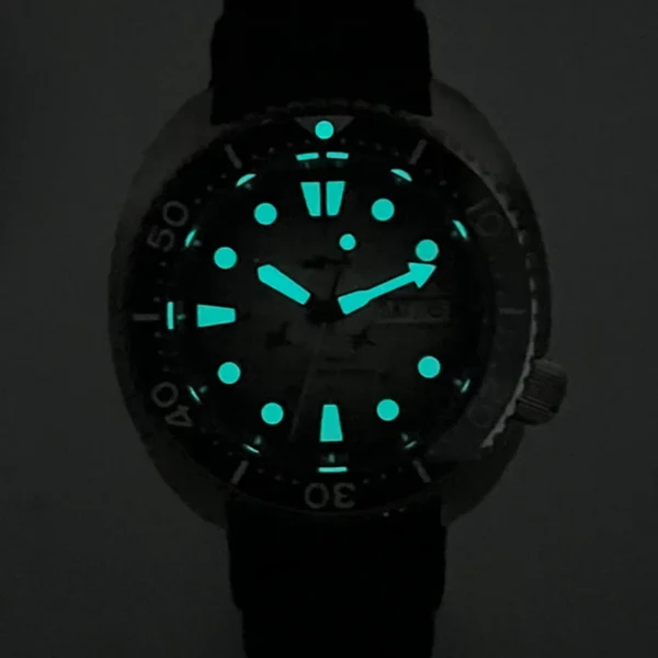 Heimdallr Esportivo Masculino Automático 41,5mm - Mergulho Vintage - Imagem 4