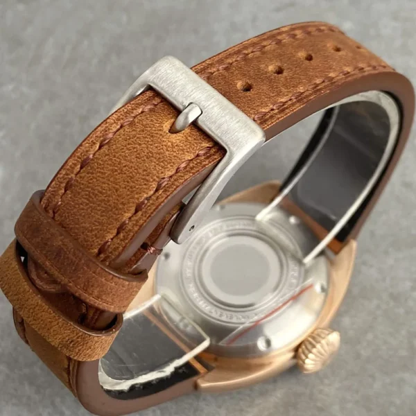 TANDORIO Bronze/Aço Flieger - Estilo e Robustez para Aventureiros! - Imagem 4