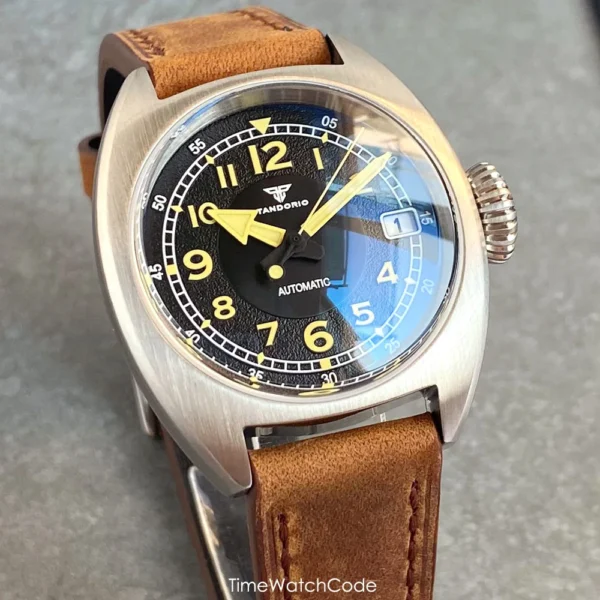 TANDORIO Bronze/Aço Flieger - Estilo e Robustez para Aventureiros! - Imagem 5