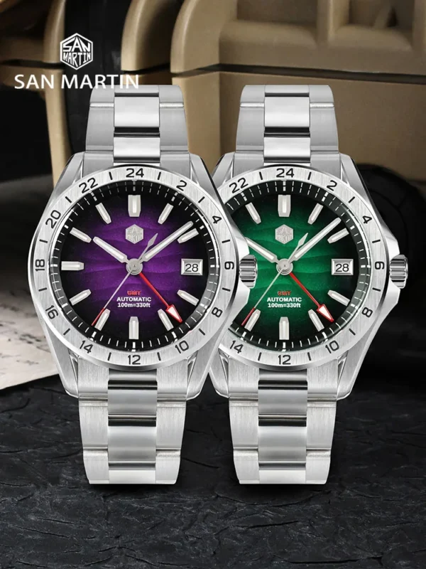 San Martin SN0129-G – Sofisticação e Desempenho em um Relógio Automático - Imagem 2