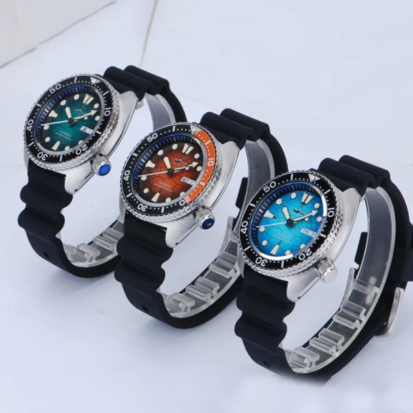 Heimdallr Esportivo Masculino Automático 41,5mm - Mergulho Vintage - Imagem 6