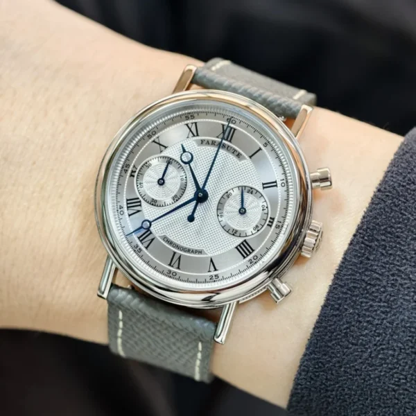 Farasute NL-007 42mm Quartz VK64 – Cronógrafo com Estilo e Precisão - Imagem 4