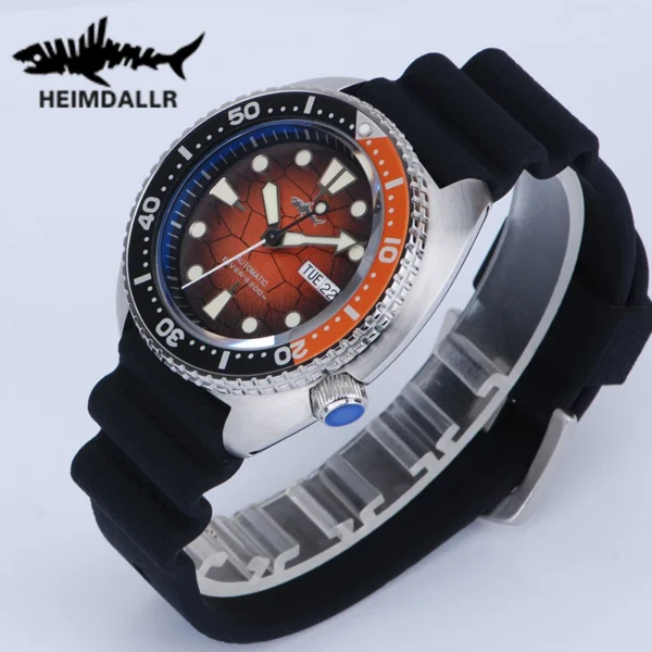 Heimdallr Esportivo Masculino Automático 41,5mm - Mergulho Vintage - Imagem 2