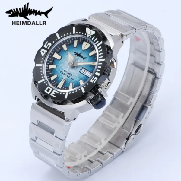 Heimdallr Monster V2 47,7mm Automático - Mergulho Profundo e Design Imponente - Imagem 2