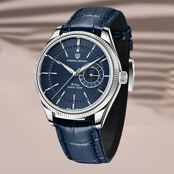 Pagani Design PD-1689 – Relógio Social de Luxo com Cristal de Safira e Resistência à Água de 200M
