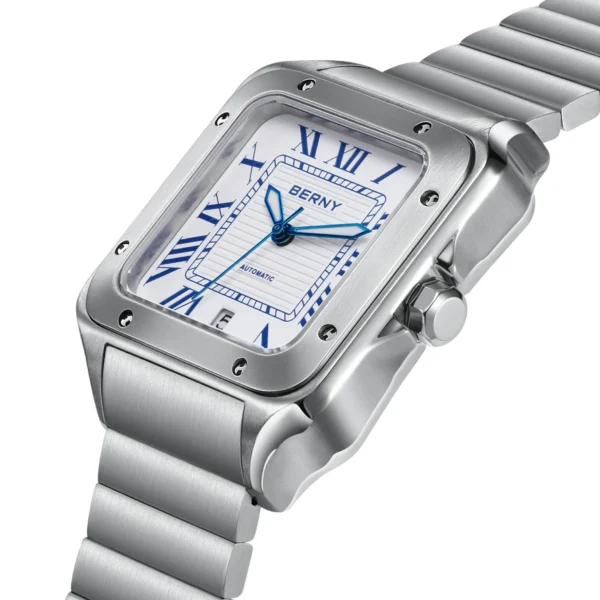 BERNY AM136M – Elegância Clássica com Movimento Automático Miyota 8215 - Imagem 2