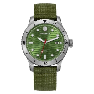 Berny AM134M – Relógio de Mergulho Automático PT5000 20ATM ⌚🌊🔥